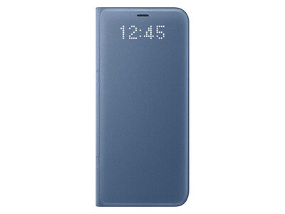 Étui View Cover à DEL de Samsung pour Galaxy S8 - bleu