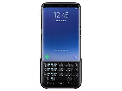 Samsung Galaxy S8+ Keyboard Cover - Black