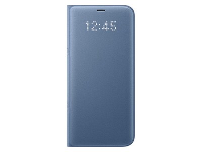 Étui View Cover à DEL de Samsung pour Galaxy S8+ - bleu