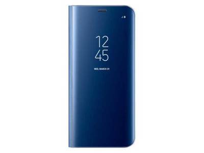 Samsung Galaxy S8+ Clear View Standing Cover - Blue