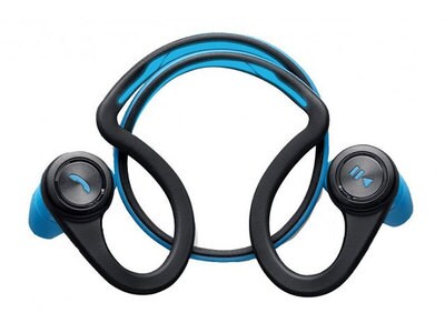 Écouteurs-boutons sport sans fil avec microphone BackBeat FIT de Plantronics - bleu