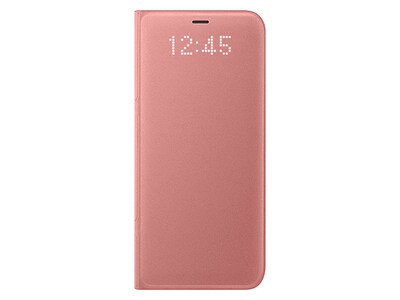 Étui View Cover à DEL de Samsung pour Galaxy S8 - rose