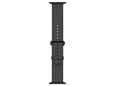 Bracelet en nylon tissé pour Apple® Watch 38 mm - Noir