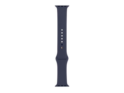 Bracelet sport pour Apple Watch 38 mm - P/M & M/G - Bleu de minuit