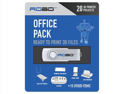 Robo 3D Certified Office Theme File Pack - 20-Pack