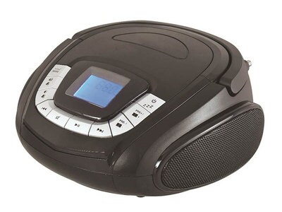 Radio portative Bluetooth® SRC1227BT de Sylvania - noir
