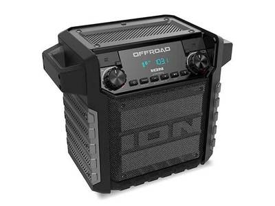 ION Audio Off-Road All-Weather Portable Bluetooth® Speaker - Black