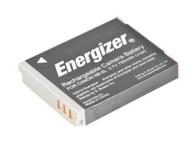 Energizer ENB-C6L Li-ion Replacement Battery for Canon and PowerShot Cameras