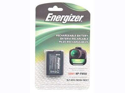 Energizer ENB-SFW50 Li-ion Replacement Battery for Sony NP-FW50