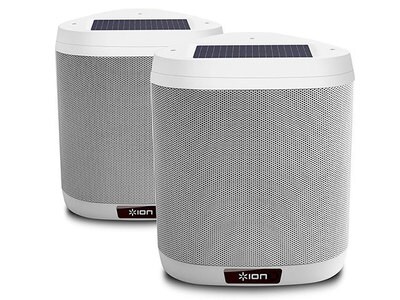 ION Audio Keystone Bluetooth® Outdoor Speakers - White - 2-Pack