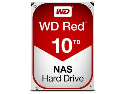WD WD100EFAX Red 3.5” 10TB NAS Internal Hard Disk Drive