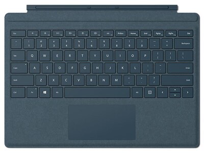 Surface Pro Signature Type Cover - English - Cobalt Blue