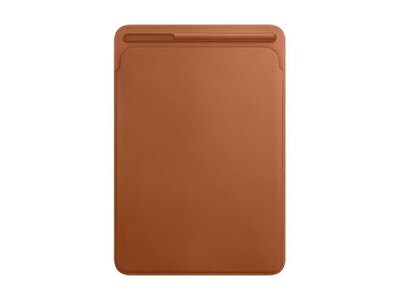 Apple® iPad Pro 10.5” Leather Sleeve - Saddle Brown