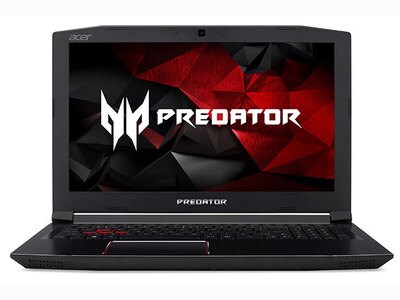Acer Predator Helios G3-572-72YF 15.6” Gaming Laptop with Intel® i7-7700HQ, 1TB HDD, 256GB SSD, 16GB RAM & Windows 10 - Black