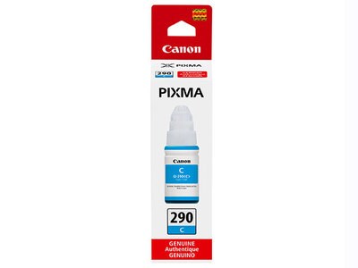 Canon PIXMA GI-290 MegaTank Replacement Ink Bottle - Cyan (1598C001)