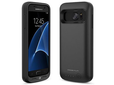 Press Play Surge Samsung Galaxy S7 Battery Case – Black