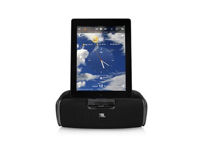 JBL OnBeat aWake Wireless Alarm Clock Speaker Dock with Bluetooth - Black