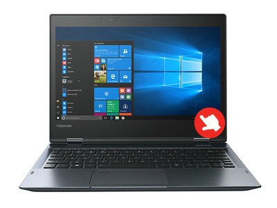Toshiba Portégé X20W-D-04W 12.5” Touchscreen Laptop with Intel® i5-7200U, 256GB SSD, 8GB RAM & Windows 10 Pro - Blue