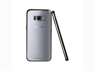 Étui Metalico Flex de Viva Madrid pour Samsung Galaxy S8+ - gris métallique