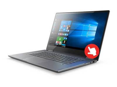 Lenovo YOGA 720 15.6” Laptop with Intel® Core™ i7-7700HQ, 256GB SSD, 8 GB RAM & Windows 10 64-bit - Silver