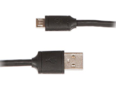 Wiresonic 1.8m (6’) GE Micro USB Charge & Sync Cable - Black