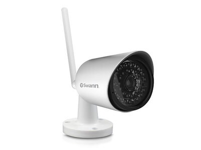 Caméra de sécurité Wi-Fi 1080p intérieur/extérieur SWNVW-485CAM de Swann – blanc