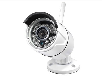 Caméra de sécurité Wi-Fi 720p intérieur/extérieur, jour/nuit SWNVW-460CAM de Swann – blanc 