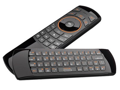 Télécommande avec clavier sans fil AirMouse ETV Air 25 d’EvolvTV