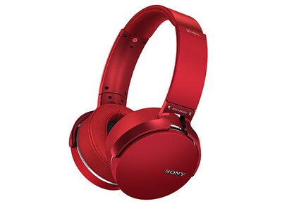 Sony XB950B1 EXTRA BASS™ On-Ear Wireless Headphones - Red