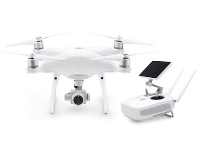 Drone Phantom 4 Advanced+ de DJI avec caméra à 20 Mpx et télécommande
