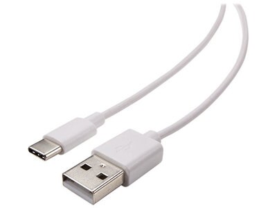 Nexxtech 1.2m (4’) USB 2.0 Type-C to USB Type-A Cable - White