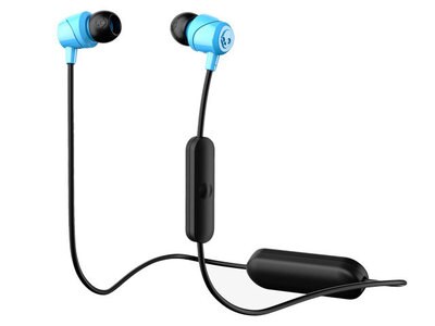 Écouteurs-boutons Bluetooth® sans fil JIB de Skullcandy - bleu