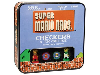 Super Mario Bros.™ Checkers & Tic-Tac-Toe Collector's Edition