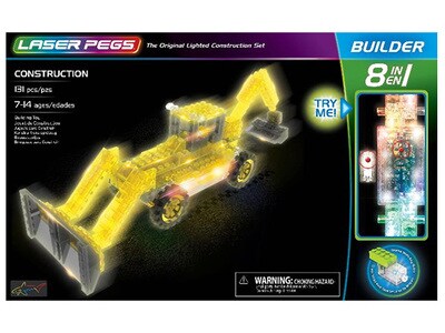 Laser Pegs 8-in-1 Construction Kit