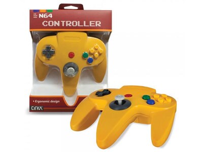 CirKa N64 Wired Controller - Yellow