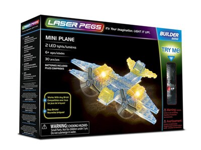 Laser Pegs Mini Plane Kit