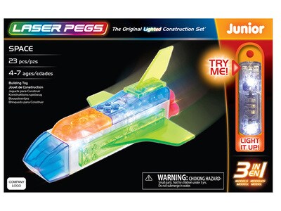 Laser Pegs 3-in-1 Junior Space Kit