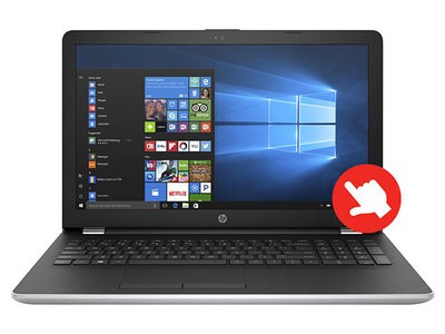 HP 15-bw030ca 15.6” Laptop with AMD A6-9220, 1TB HDD, 8GB RAM & Windows 10 - Silver