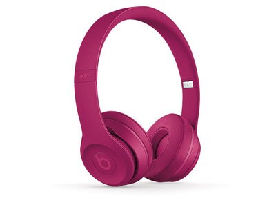 Beats Solo³ On-Ear Wireless Headphones - Neighborhood Collection - Red Brick
