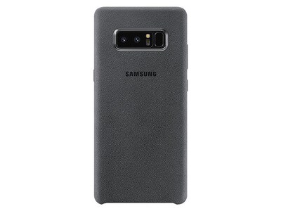 Étui Alcantara de Samsung pour Galaxy S8 - gris foncé