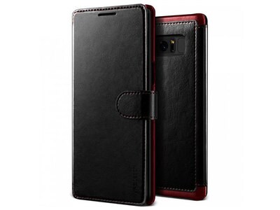 VRS Design Samsung Galaxy Note8 Layered Dandy Wallet Case – Black
