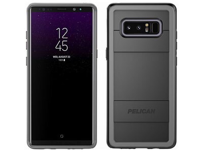 Étui Protector de Pelican pour Samsung Galaxy Note8 – noir et gris