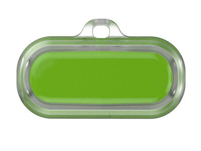 Poof Bean Rechargeable Pet Activity Tracker - Lime