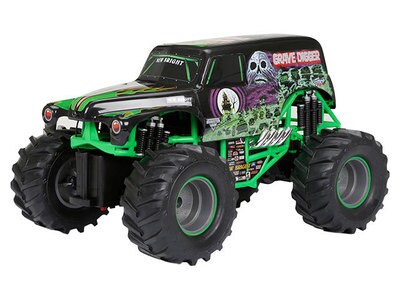 New Bright Assorted 1:15 R/C Trucks - Monster Jam Grave Digger or El Toro Loco