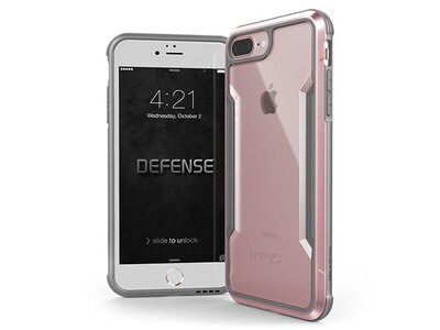 Étui Defense Shield X-Doria pour iPhone 7/8 Plus- or rose