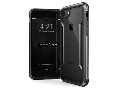 Étui Defense Shield X-Doria pour iPhone 7/8 - noir