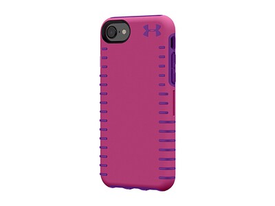 Under Armour UA iPhone 6/6s/7/8/SE 2nd Generation Protect Grip Case - Tropic Pink & Purple Rave