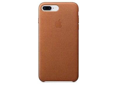 Apple iPhone 7/8 Plus Leather Case- Saddle Brown
