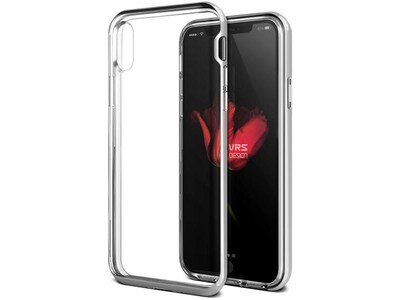 VRS Design iPhone X/XS Crystal Bumper Case - Grey