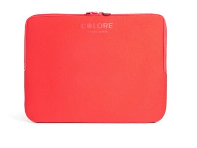 Colore Second Skin de Tucano pour ordinateur portable de 14 po – rouge